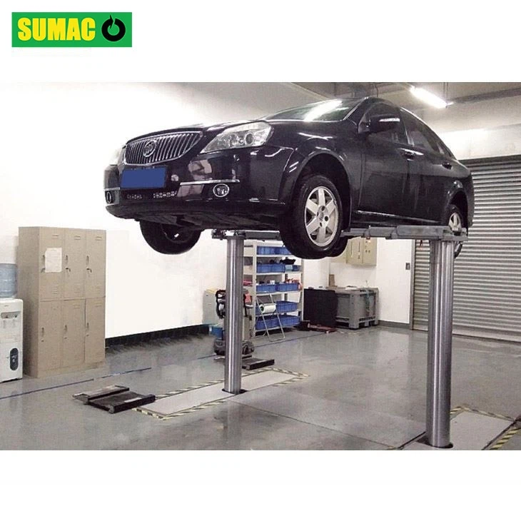 Ascensore sotterraneo per veicoli di riciclo