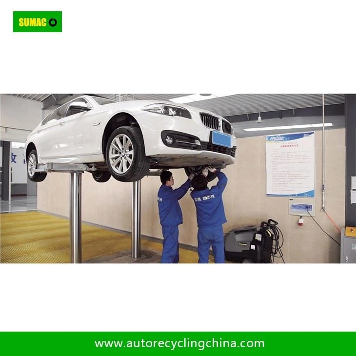 ELV Recycling Inground Car Lift
