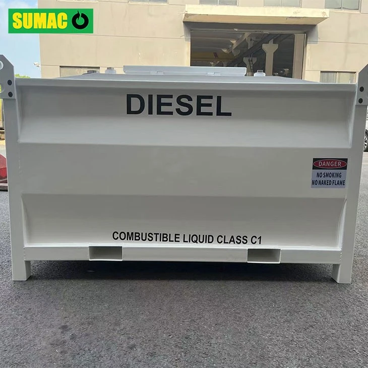 Double Walled Self Bunded Steel Fuel Diesel Oil Tank
